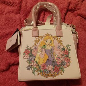 NWT Loungefly Disney Tangled Rapunzel Mini Satchel Bag
